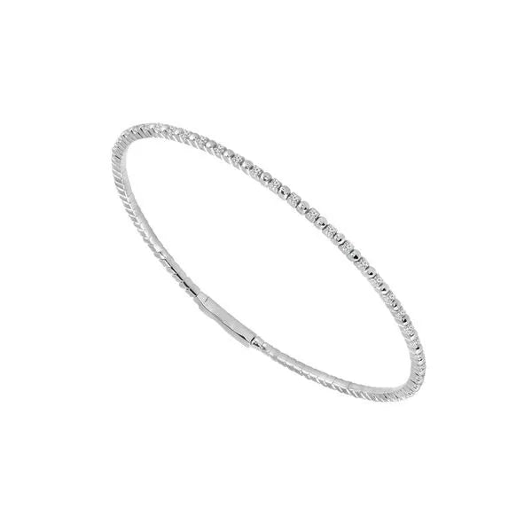 MRJ Bracelet in 14K White Gold featuring Diamonds.