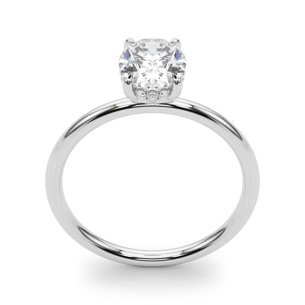 Engagement Ring Oval Cut Center - View 5