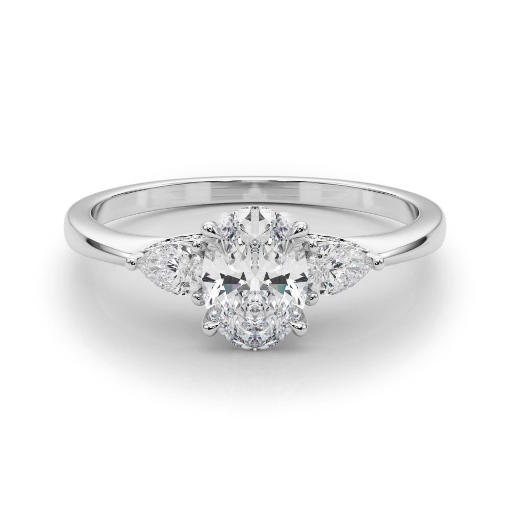 Fashion Rings Oval & Pear Shape - View 3