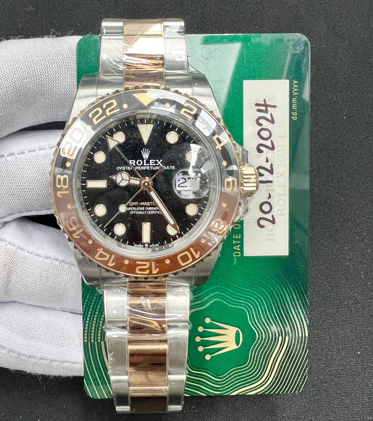 Pre-Owned Rolex GMT MASTER II 126711CHNR
