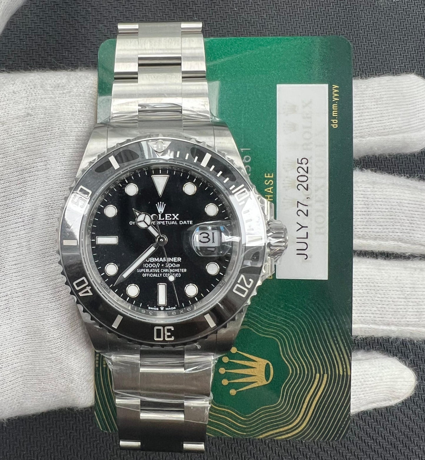 Pre-Owned Rolex SUBMARINER DATE 126610LN