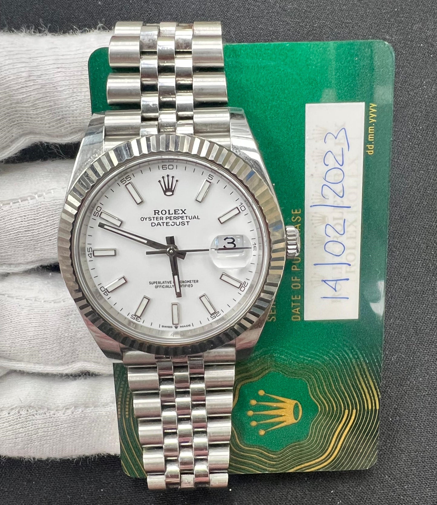Pre-Owned Rolex DATEJUST 126334