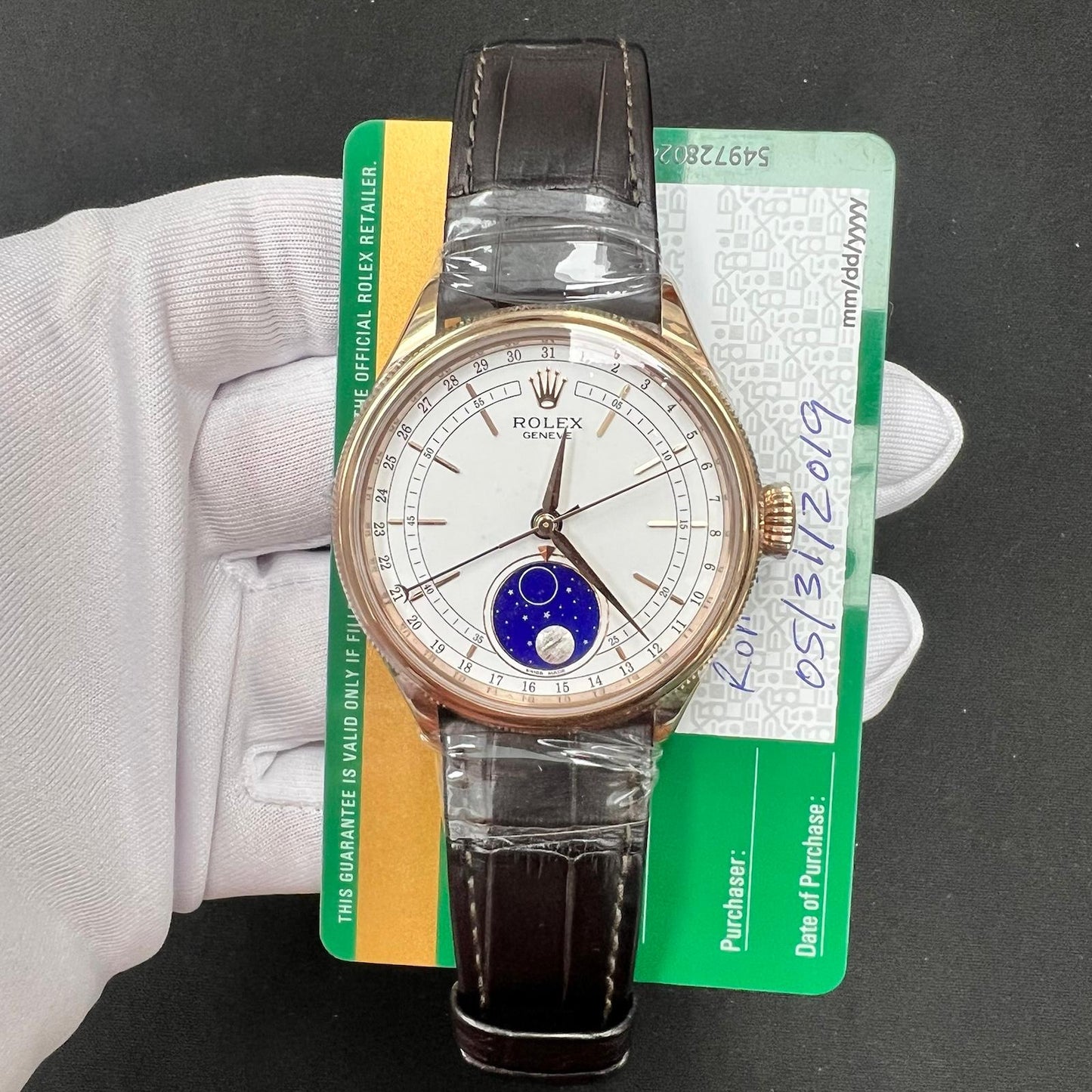 Pre-Owned Rolex CELLINI MOONPHASE 50535