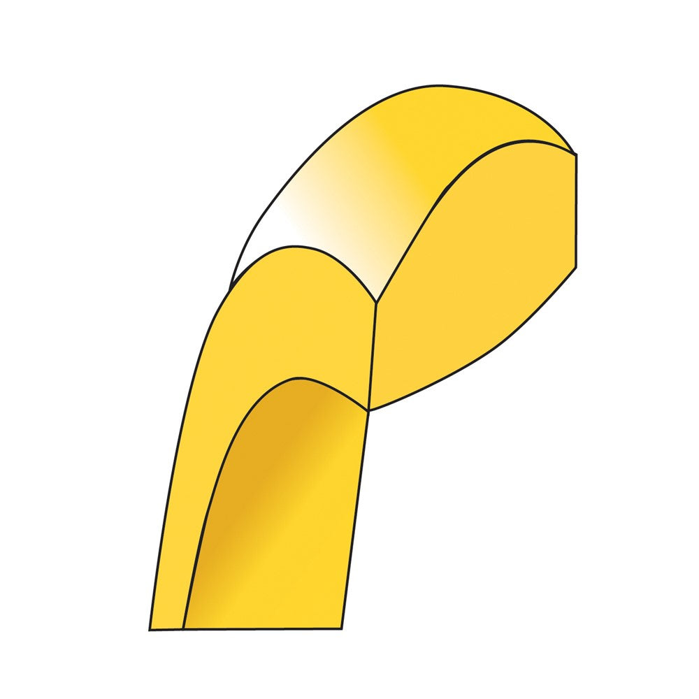 14K Yellow Gold 10mm Comfort Fit Wedding Band, Size 13.5 - Image 4