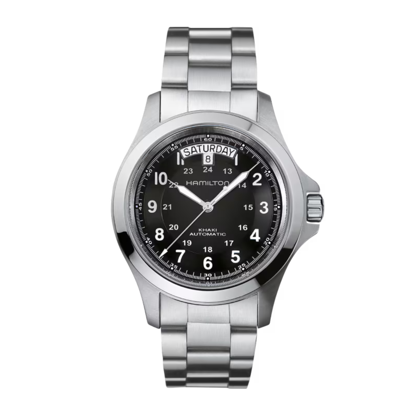 Hamilton Khaki Field King Automatic Black Dial Watch 40mm