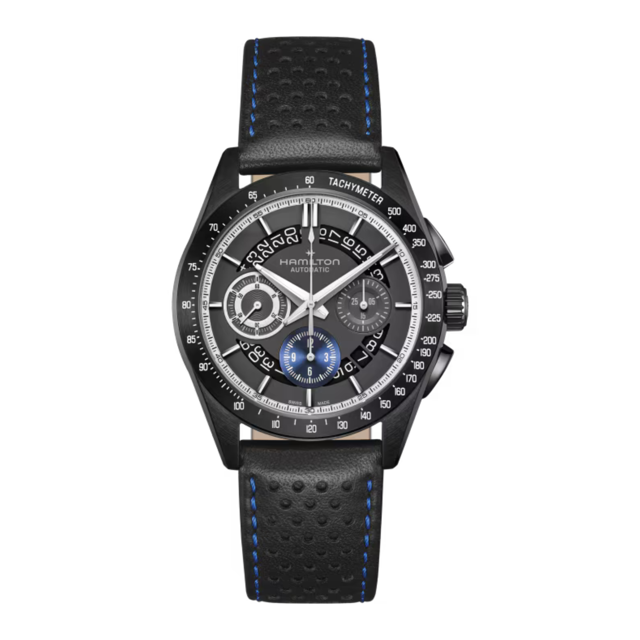 Hamilton Jazzmaster Performer Auto Chronograph 42mm Black Dial