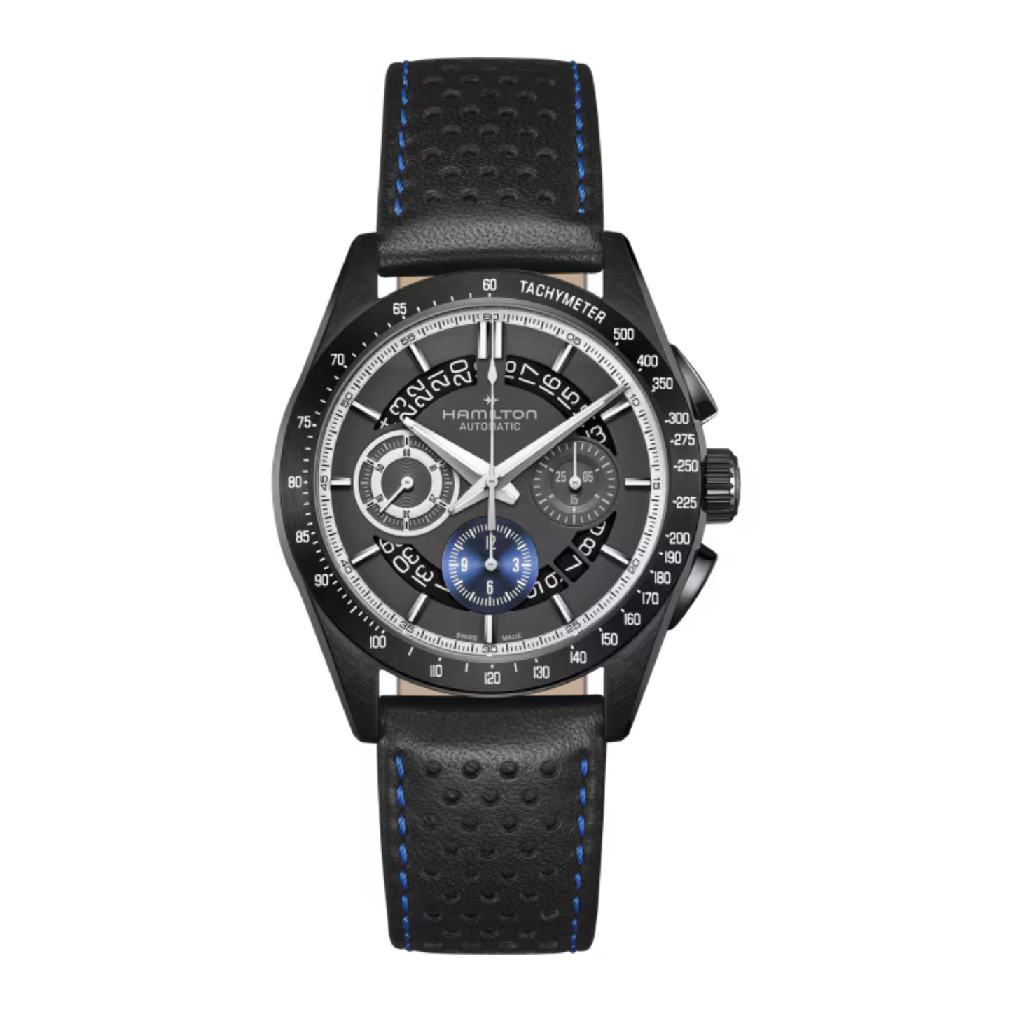 Hamilton Jazzmaster Performer Autochrono Black Dial Watch 42mm