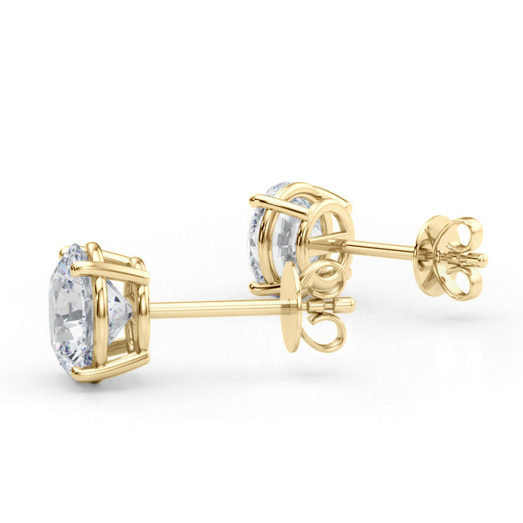 The Confident Diamond Studs - Eye-Catching Sparkle with Timeless Balance (2 CTW)