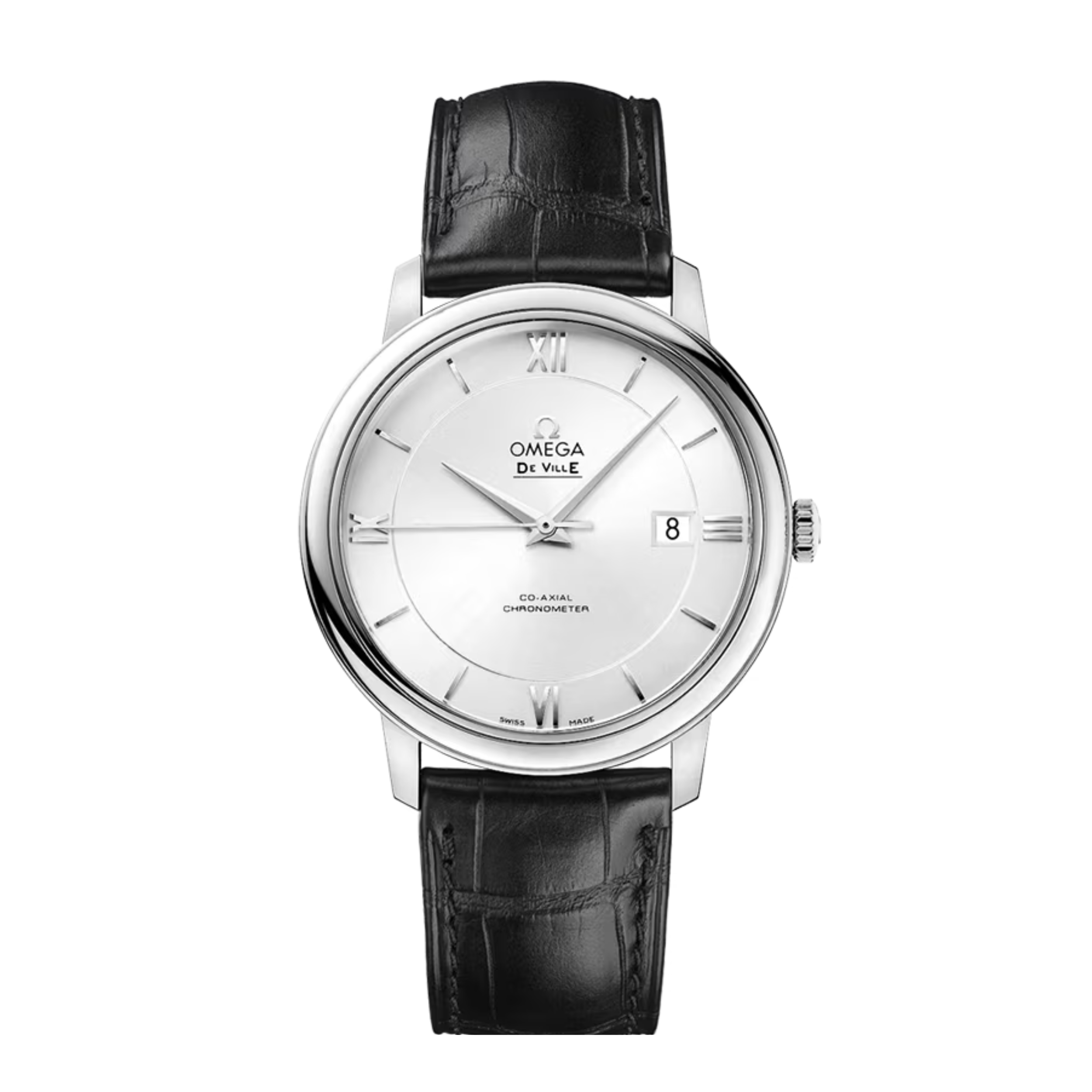 Omega De Ville Prestige 39.5 mm Silver Dial Stainless Steel