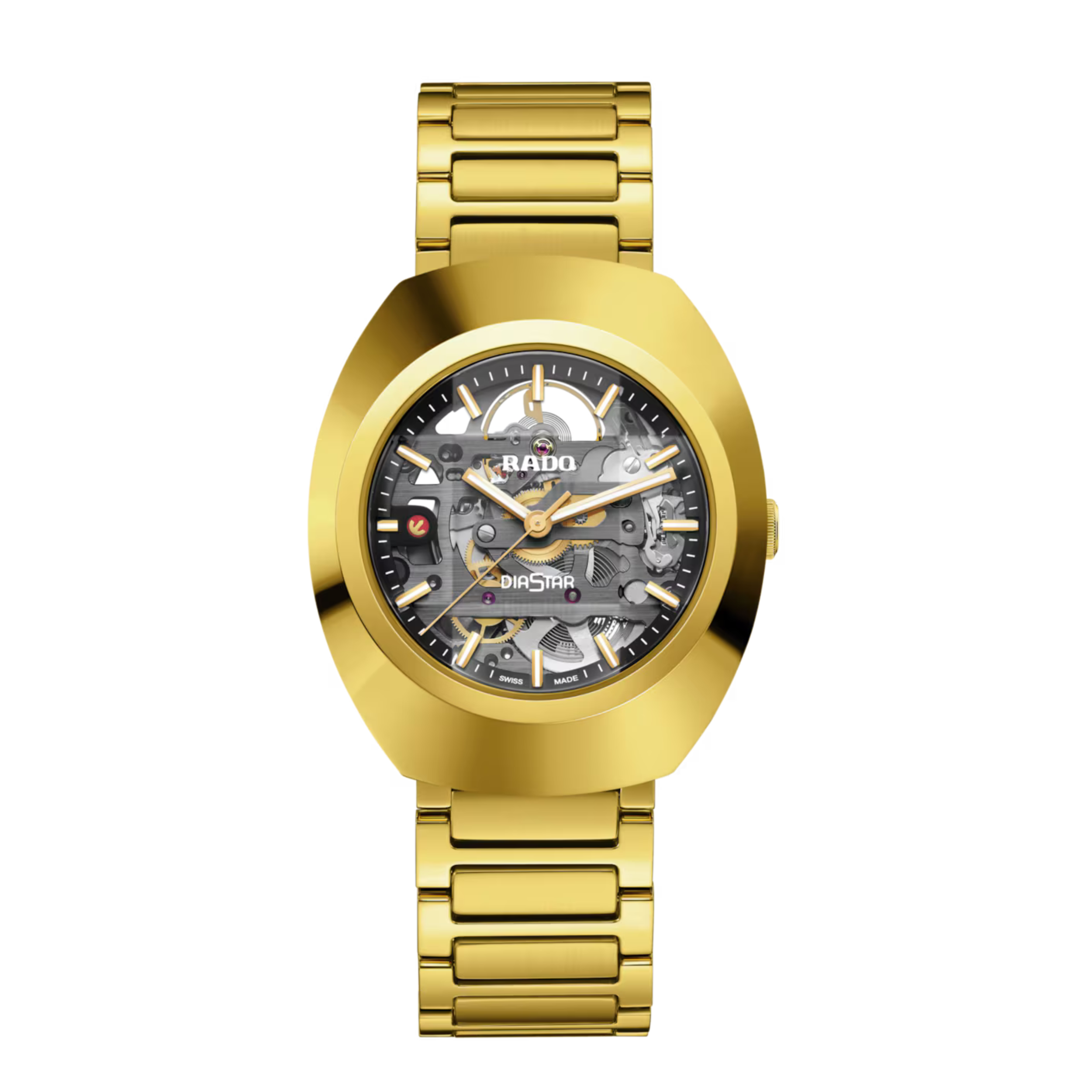 Rado DiaStar Original 38mm Blue Dial Stainless Steel Quartz Watch