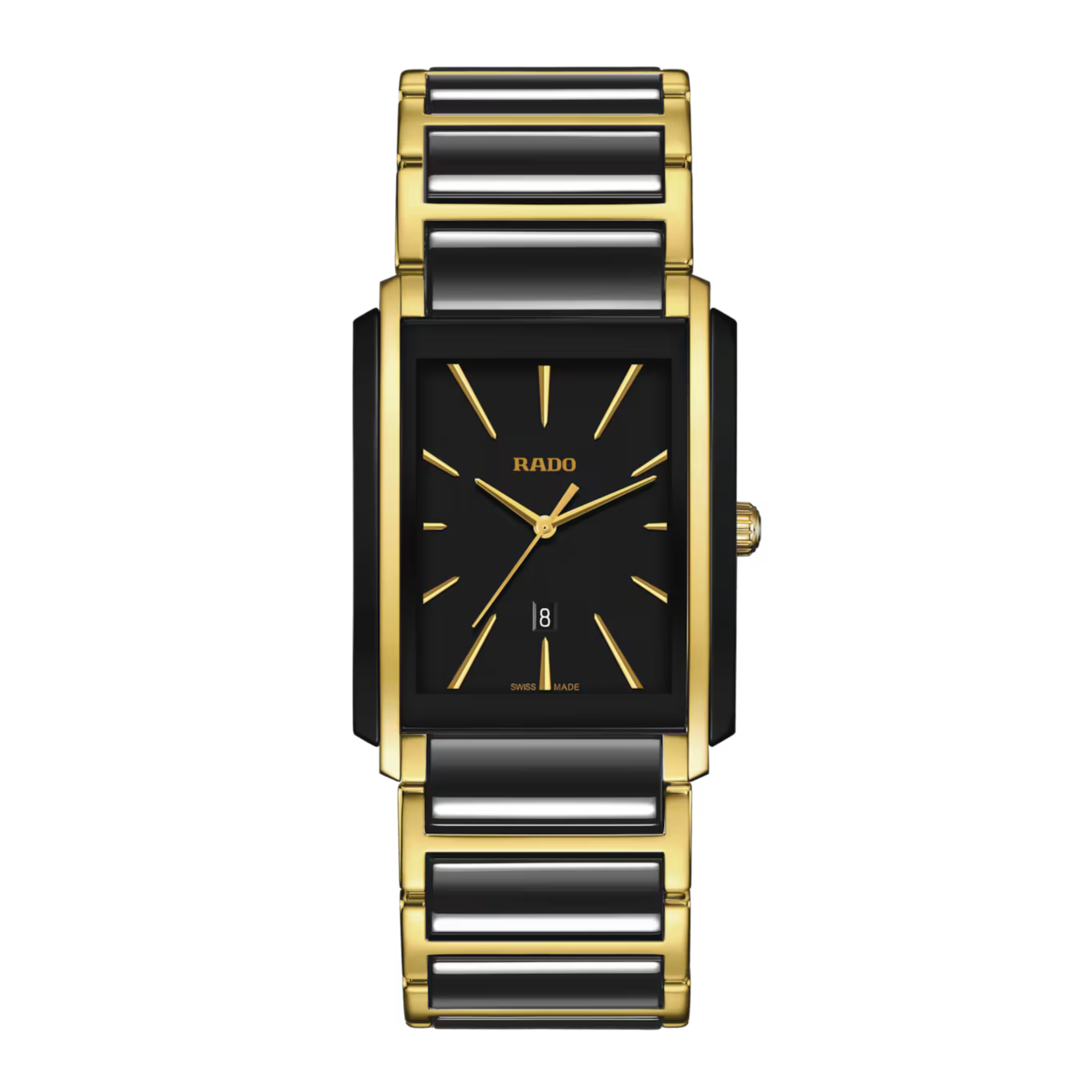 Rado Integral 31mm Black Dial Two-Tone Stainless Steel & Ceramic