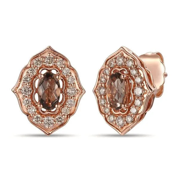 Le Vian Earrings featuring Nude Diamonds. These earrings offer total weight 0.38 ctw.