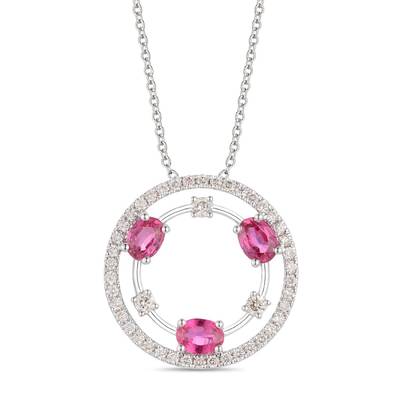 Le Vian 14K Vanilla Gold Passion Ruby & Vanilla Diamonds Pendant TTLJ12