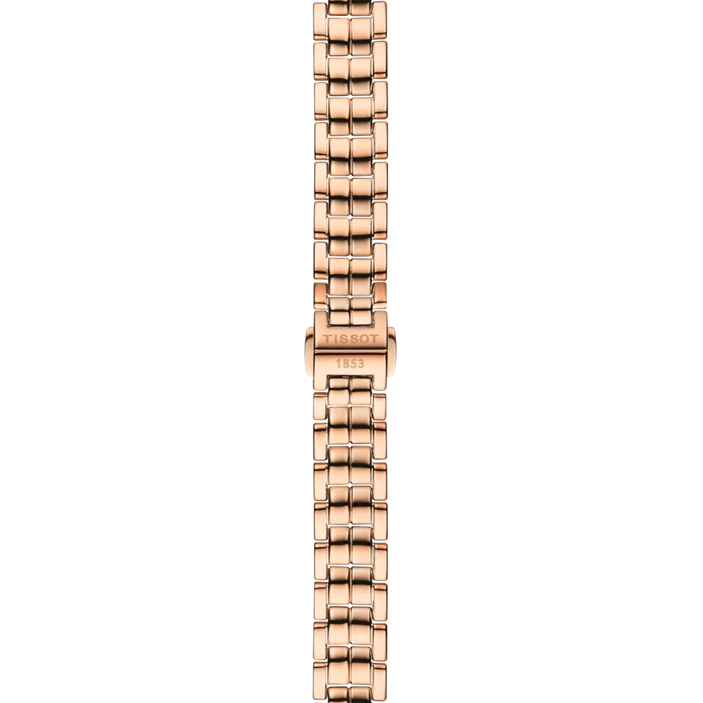 Tissot Flamingo Rose Gold PVD Mother of Pearl White Dial 30mm
