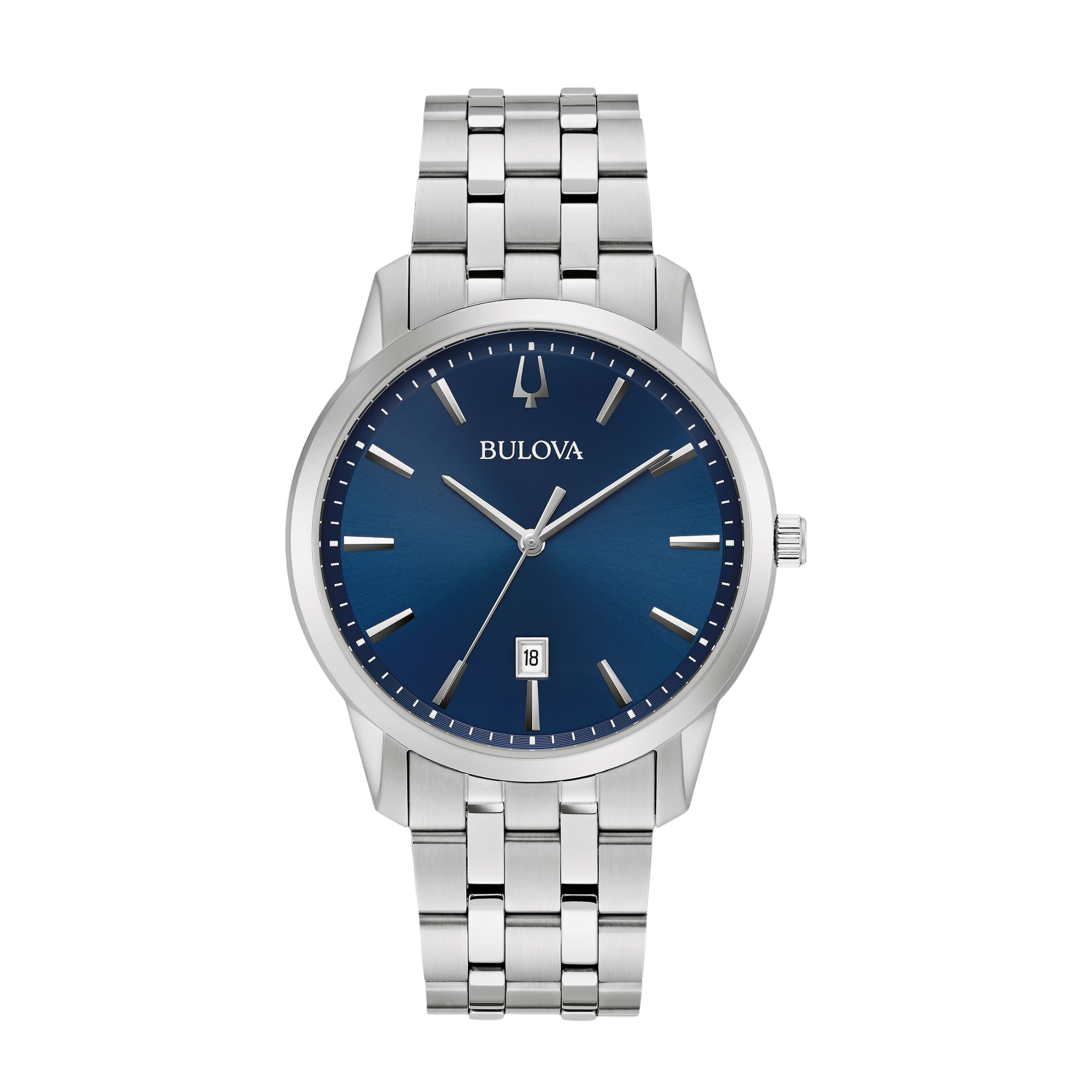 Bulova ブルー ダイバーズウォッチ 93181 Bulova 96B338 | 40 mm | Blue Dial | Stainless-Steel Bracelet
