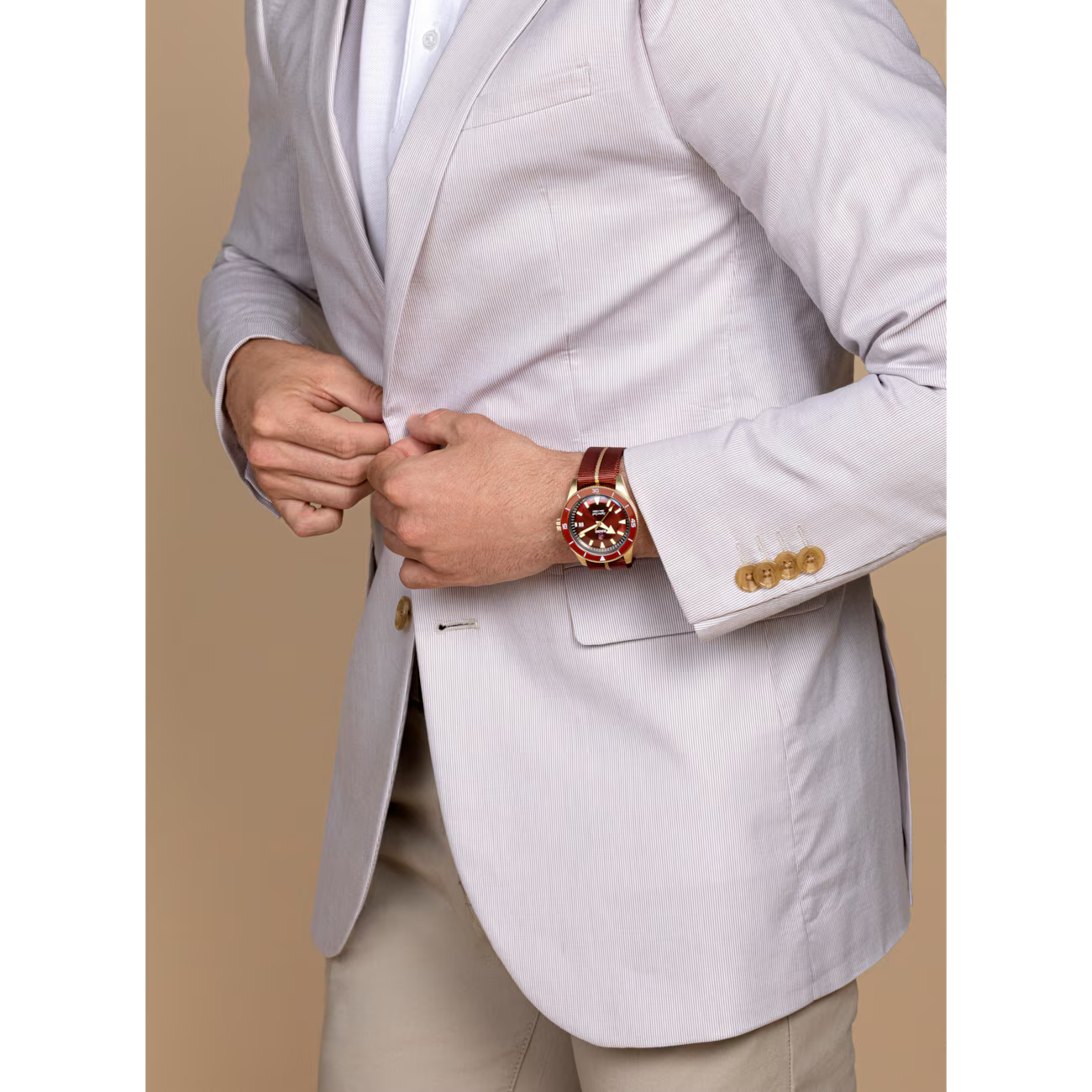 Rado Captain Cook Red Bronze Ceramic Automatic Watch 42 mm