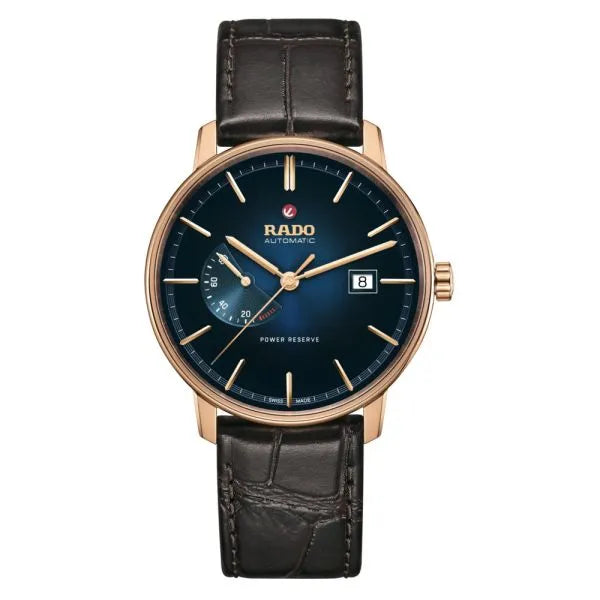 Rado Coupole Classic Automatic 41mm Black Dial Stainless Steel Watch – Refined Traditional Style