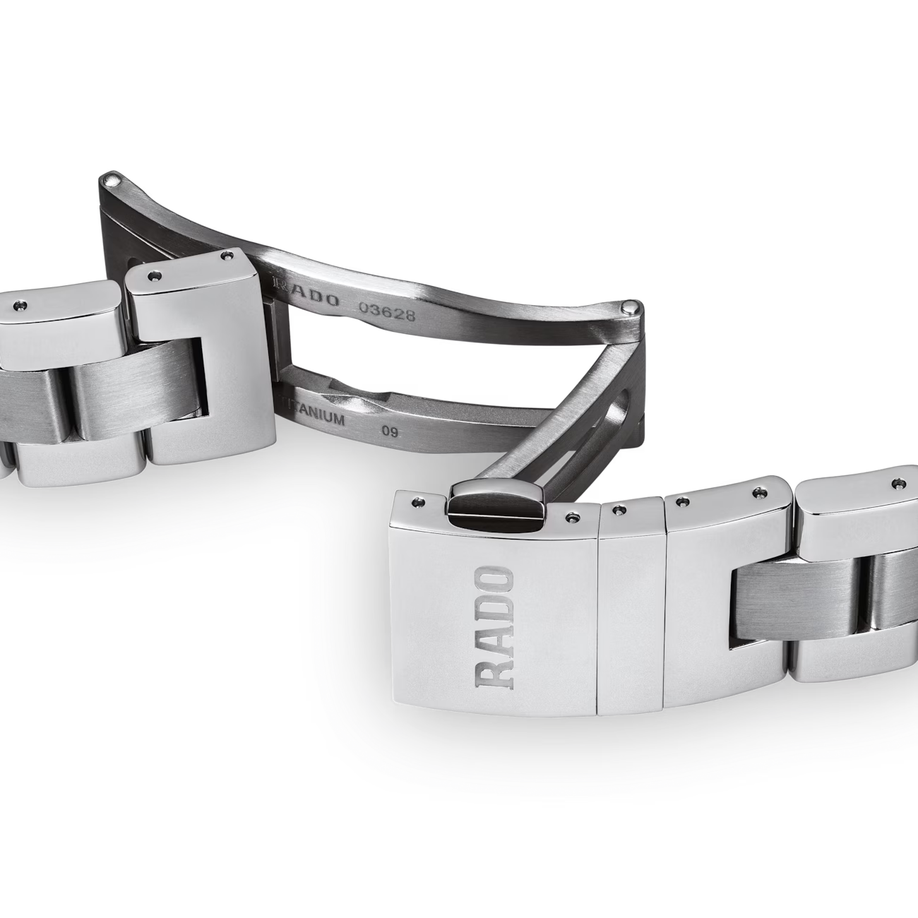 Rado Coupole Classic White Stainless Steel Automatic Watch 41 mm