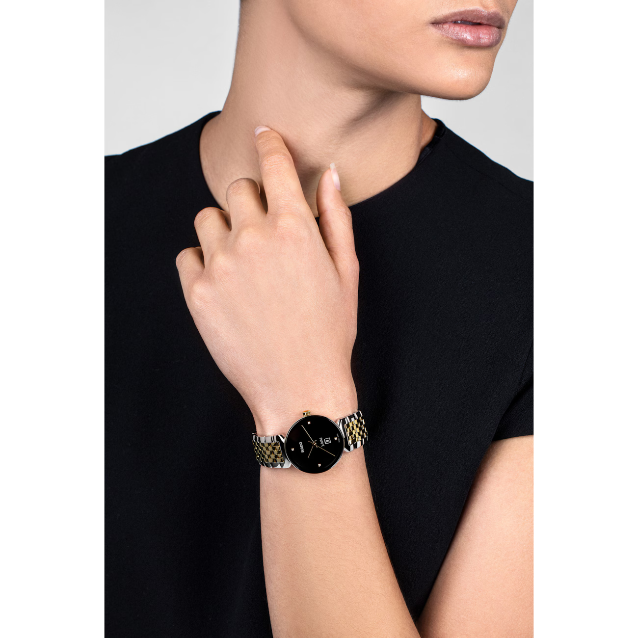 Rado Florence Classic Black Two-Tone Watch 30 mm