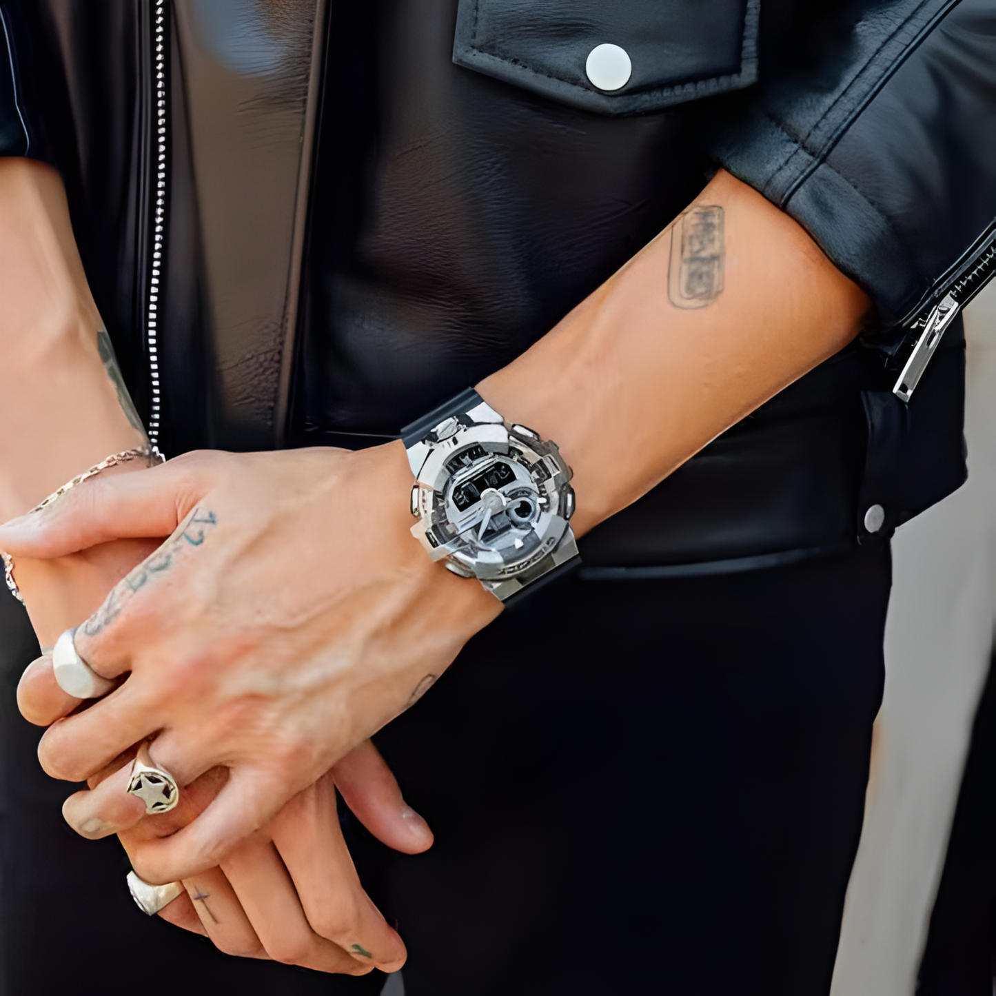 G-SHOCK GM700 Series Metal-Covered Black Watch 58.4mm