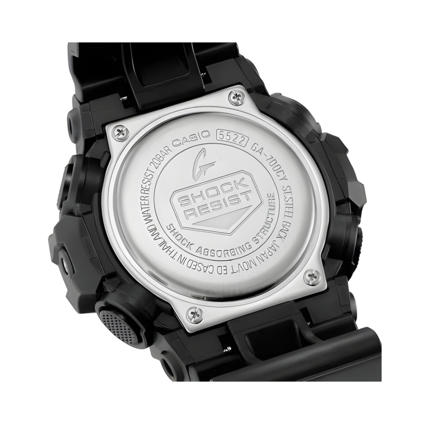 G-SHOCK GA700 Series Cyber Neon Black Watch 57.5 mm
