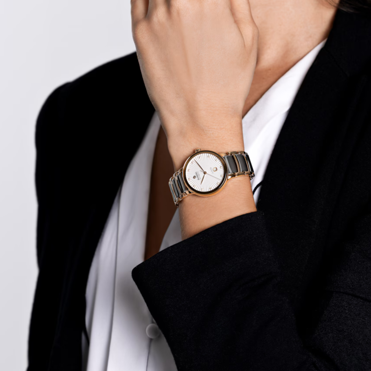 Rado Centrix Automatic Diamonds White Dial Stainless Steel 30.5mm