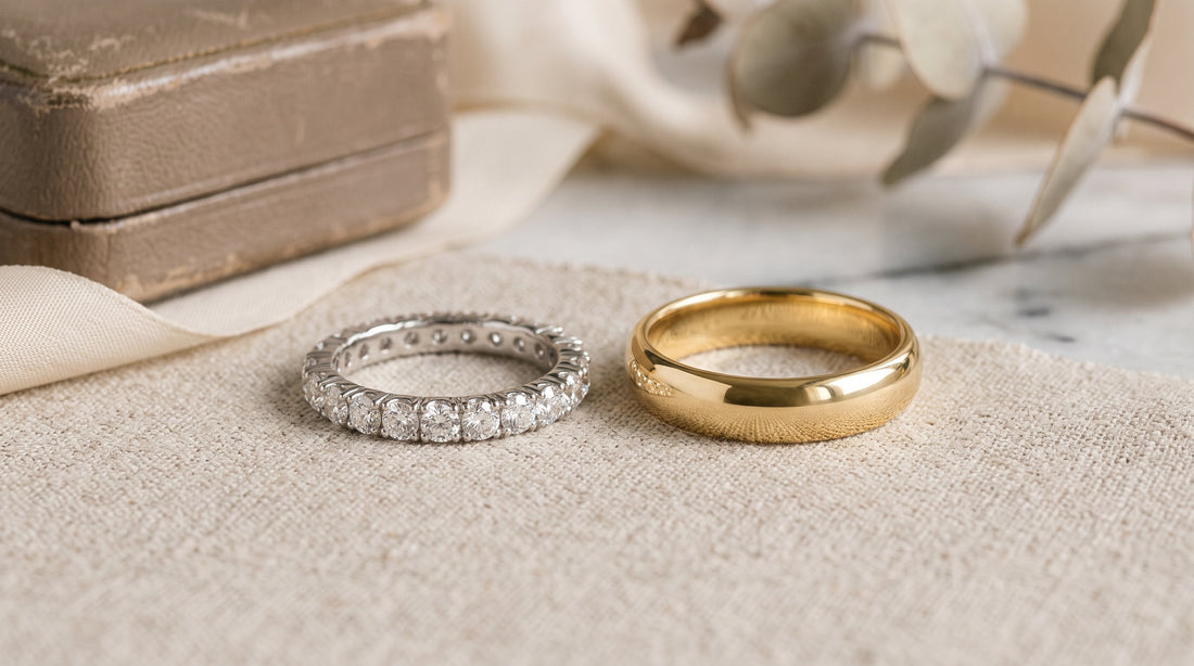 Diamond vs. Plain Wedding Bands: How to Choose