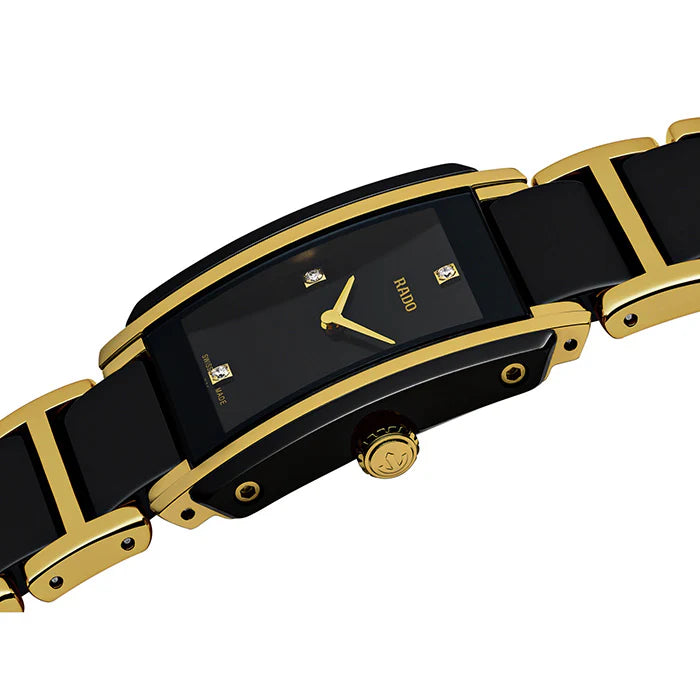 Rado Integral Gold Diamond Ceramic Watch 22.7 mm