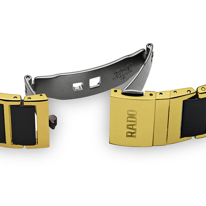 Rado Integral Gold Diamond Ceramic Watch 22.7 mm