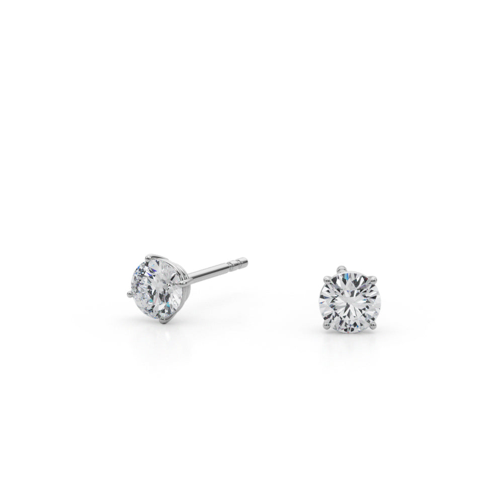 1/2 CTW Lab-Grown Diamond Stud Earrings