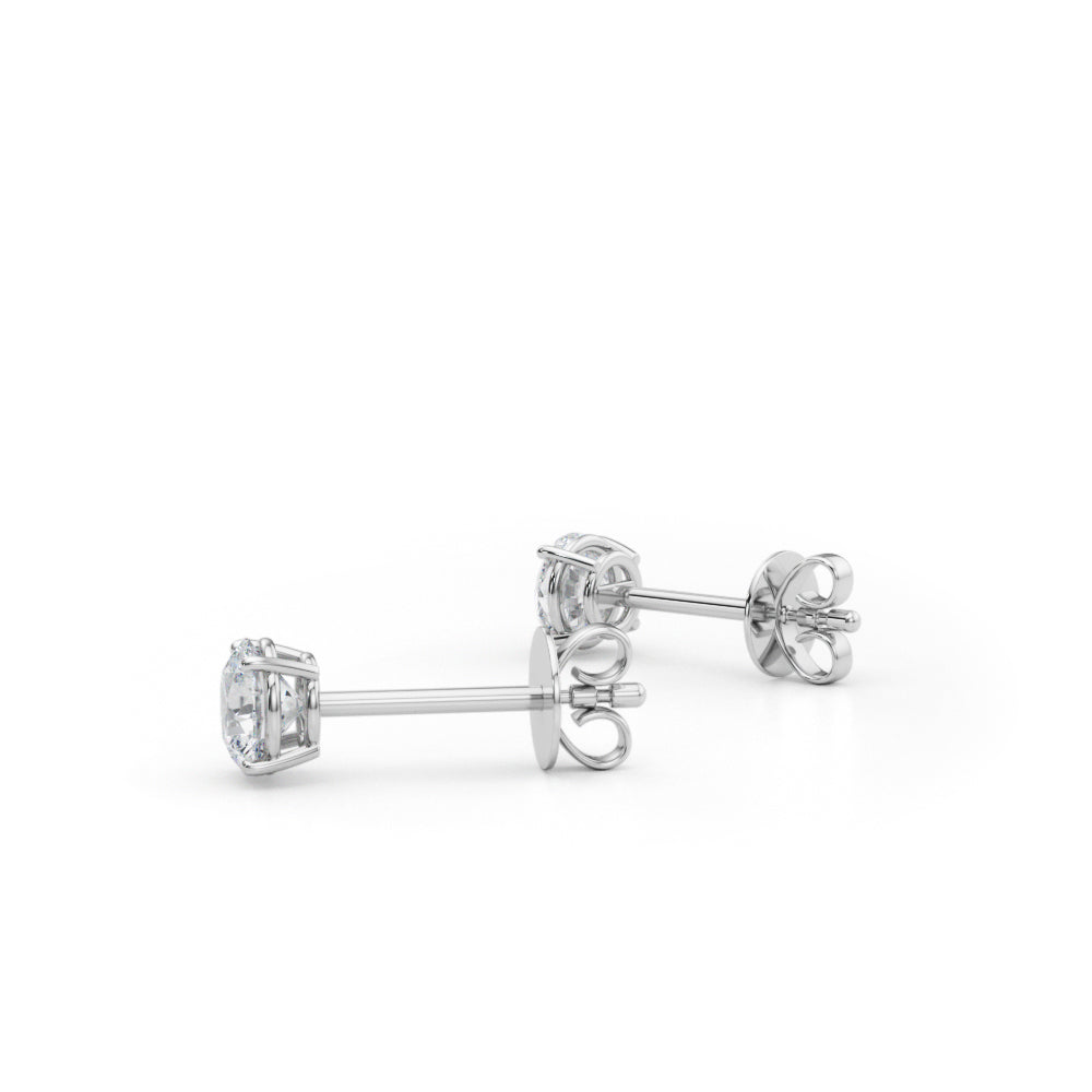 1/2 CTW Lab-Grown Diamond Stud Earrings