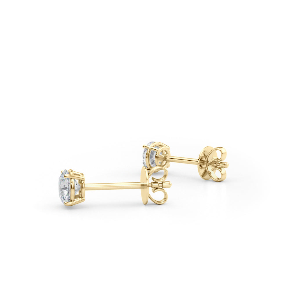 1/2 CTW Lab-Grown Diamond Stud Earrings