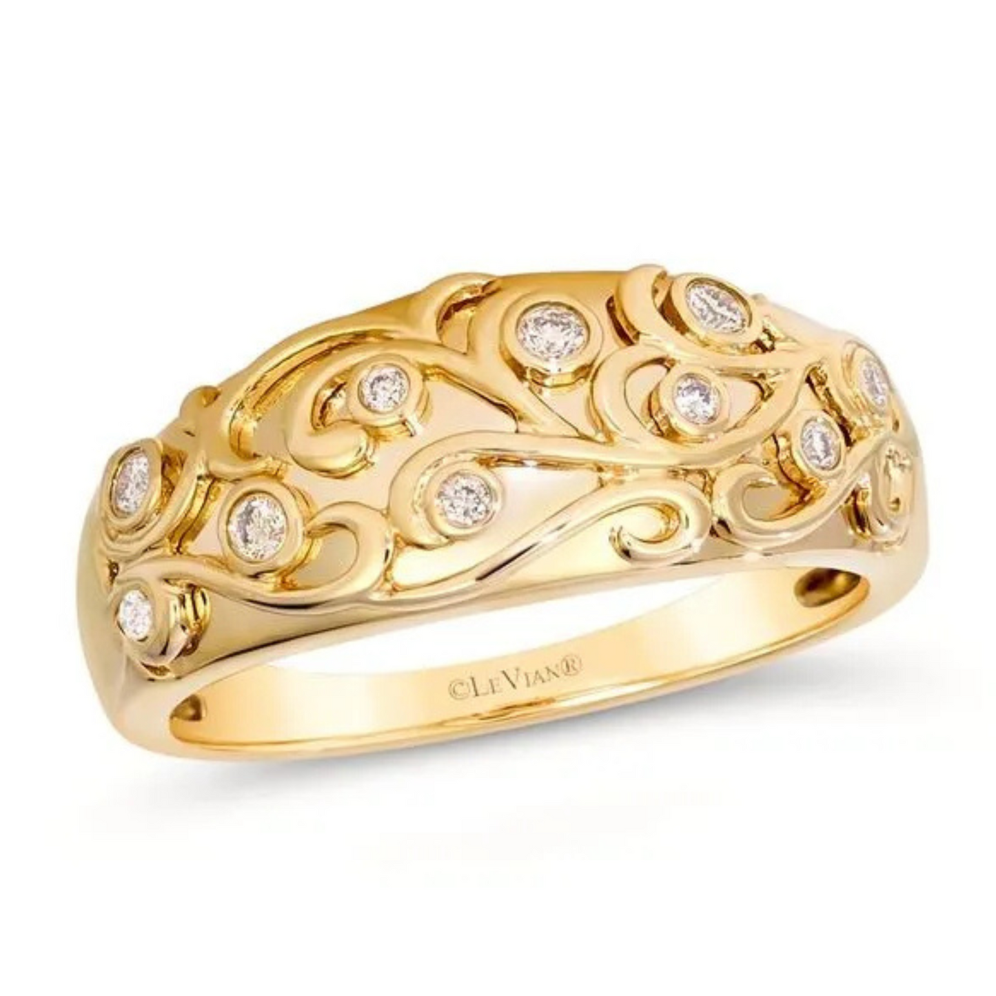 Le Vian 14K Honey Gold Nude Diamonds Ring 0.1ct