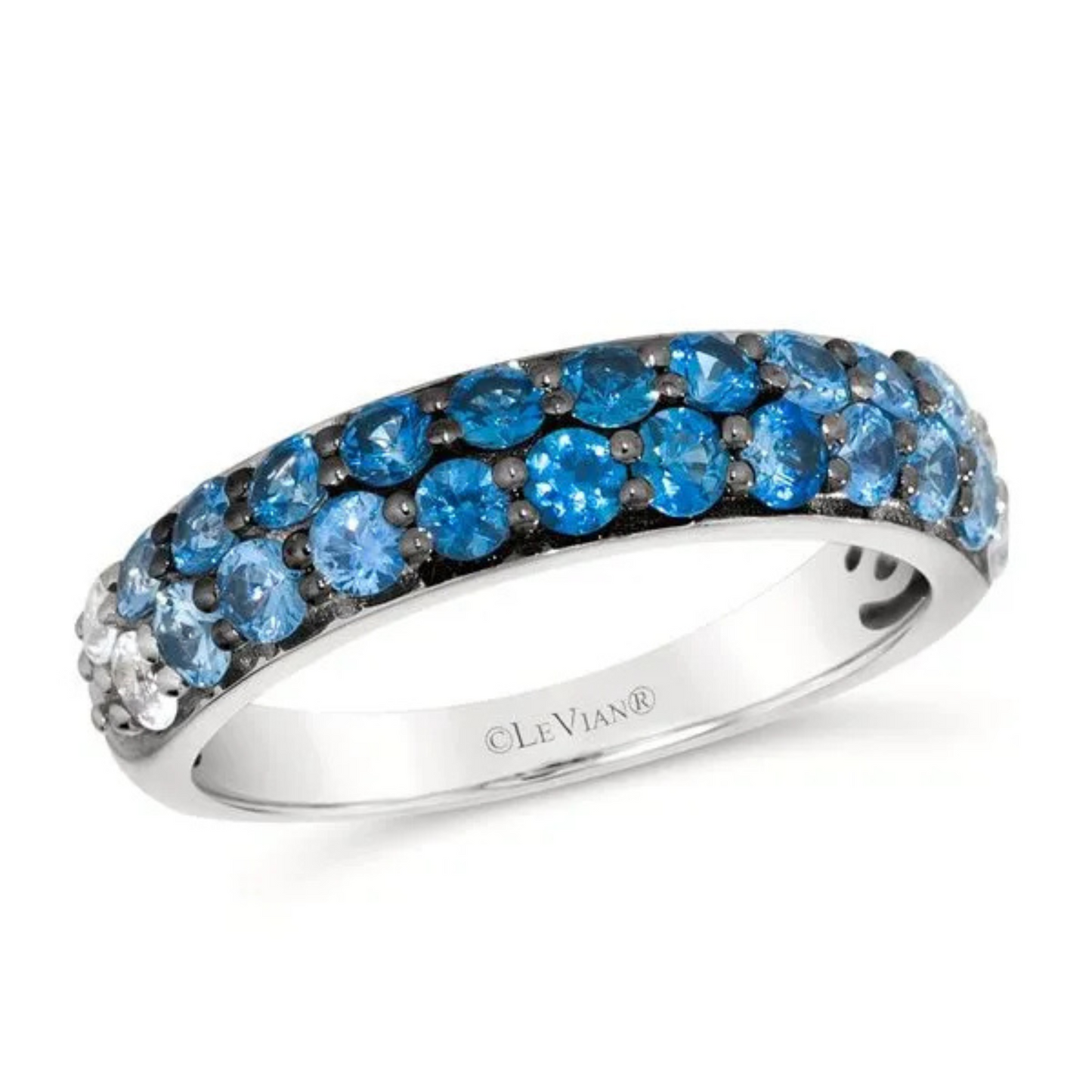 Le Vian 14K Vanilla Gold Denim Ombré Ring 1.375ct
