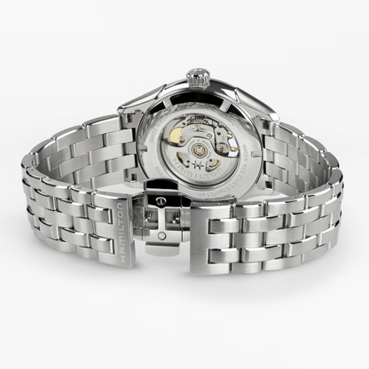 Hamilton Jazzmaster Open Heart Blue Aventurine Stainless Steel Automatic Watch 42 mm