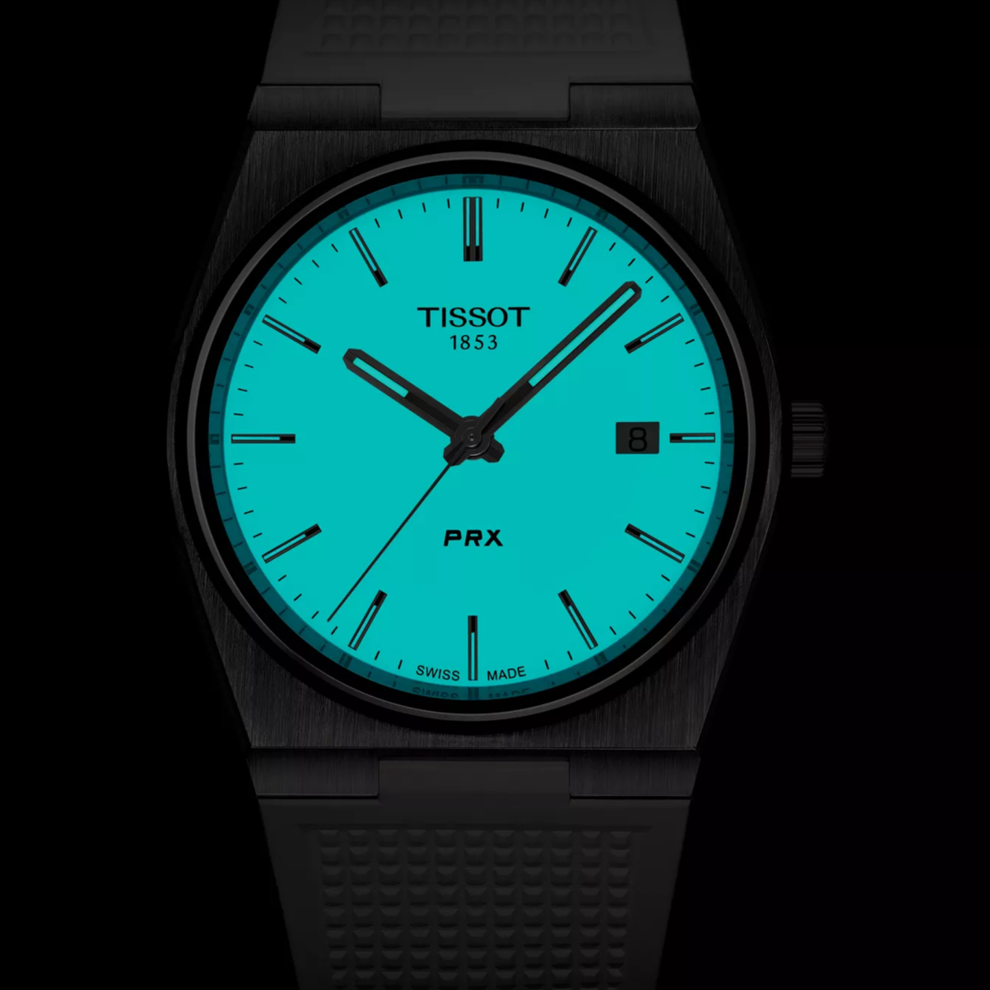 Tissot PRX Sapphire Crystal White Dial 40mm