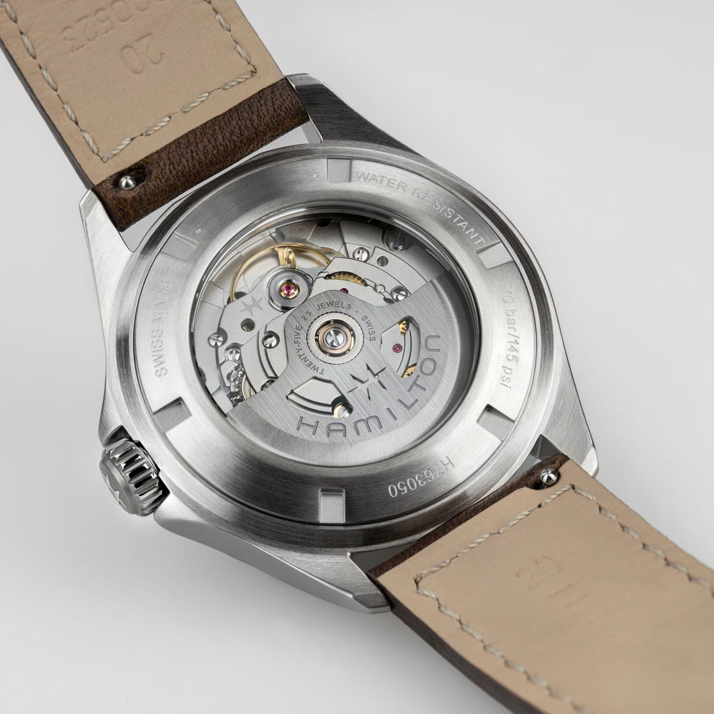 Hamilton Khaki Aviation Pilot Green Stainless Steel Automatic Watch 39mm