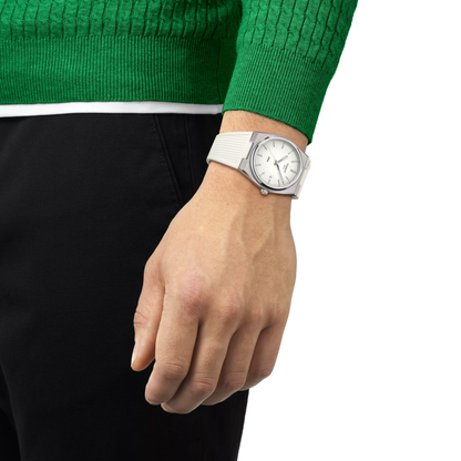 Tissot PRX Sapphire Crystal White Dial 40mm