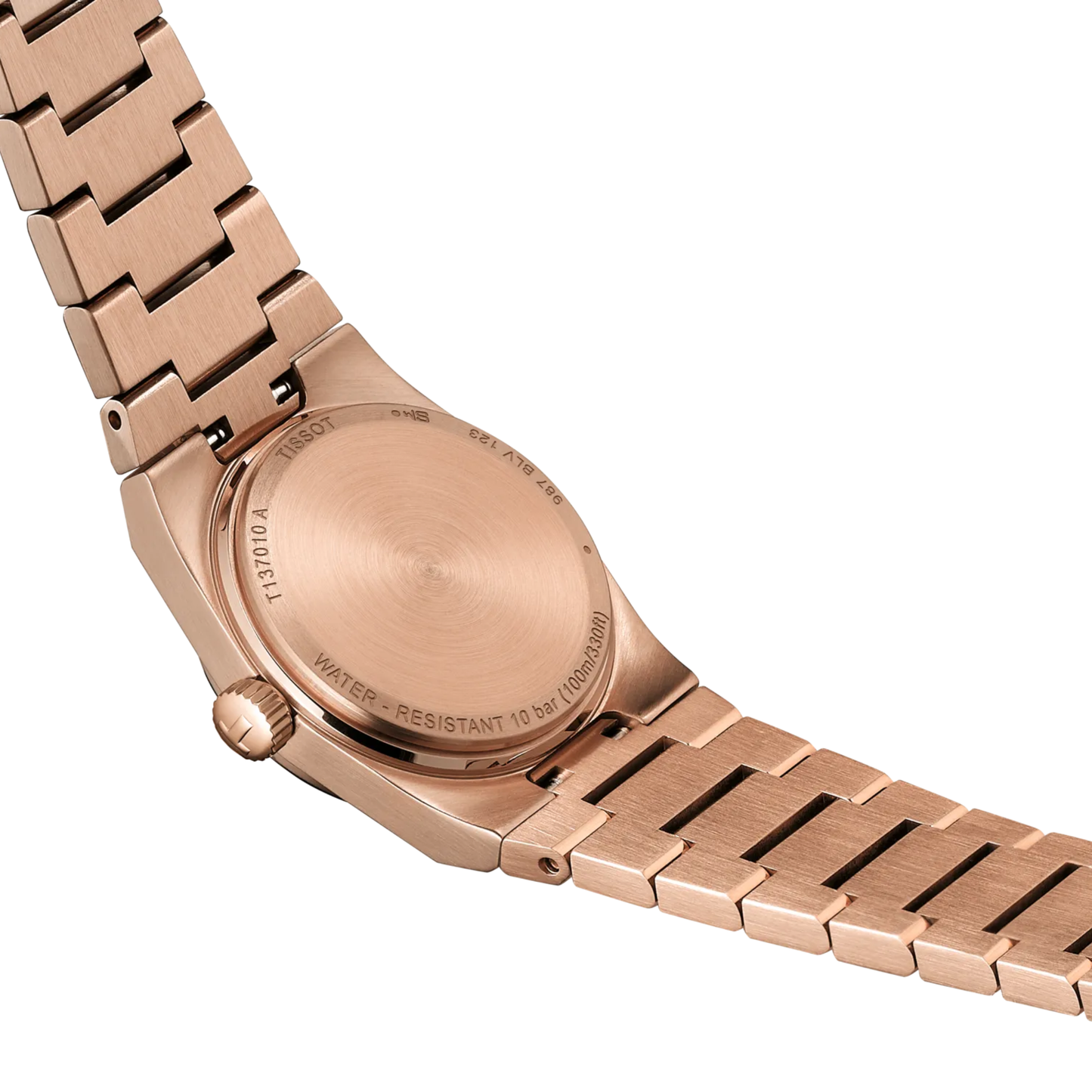 Tissot PRX Rose-Gold PVD Bracelet Sapphire Crystal 25mm