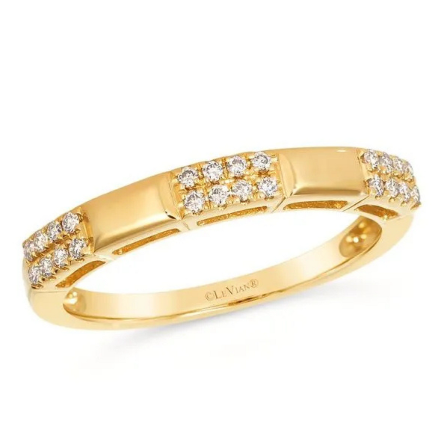 Le Vian 14K Honey Gold Nude Diamonds Accent Ring 0.167ct