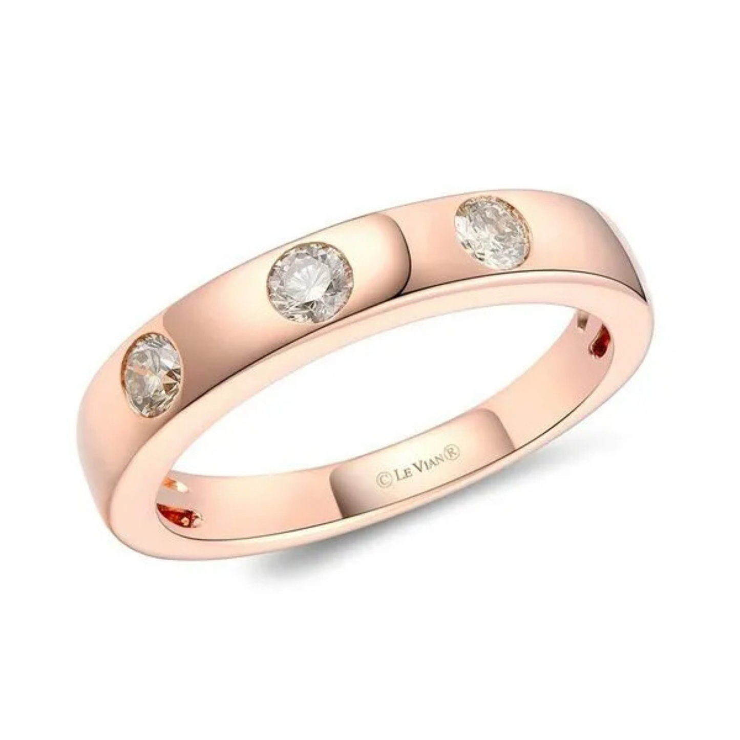 Le Vian 14K Strawberry Gold Nude Diamonds Ring 0.333ct
