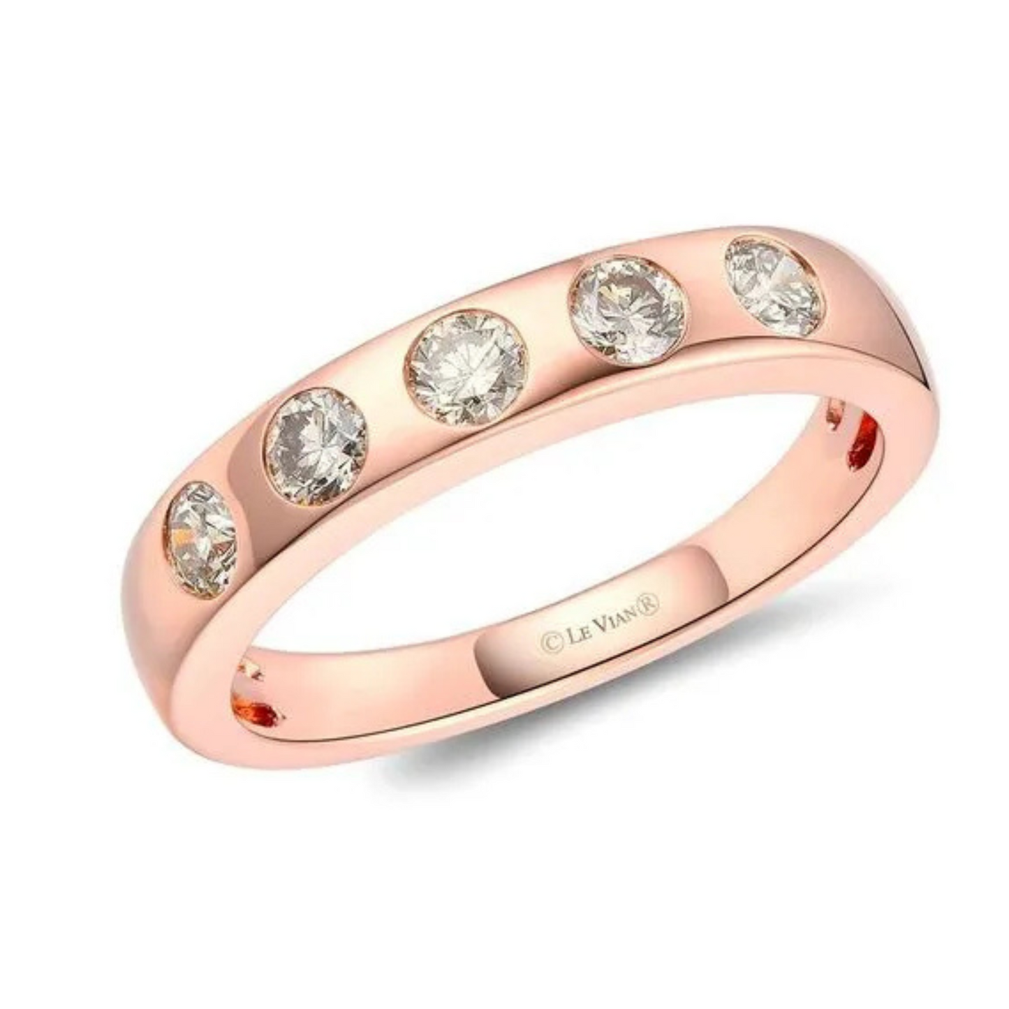 Le Vian 14K Strawberry Gold Nude Diamonds Ring 0.5ct