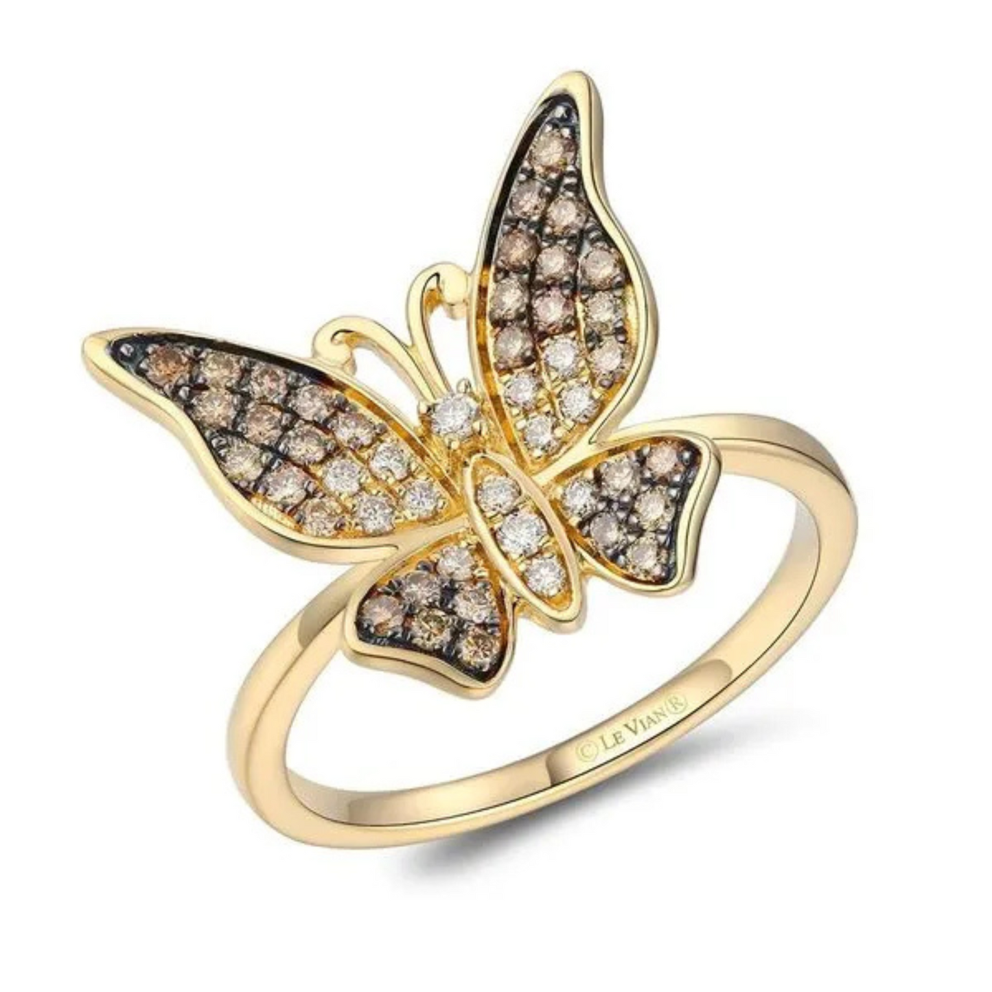 Le Vian 14K Honey Gold Ombre Ring 0.375ct