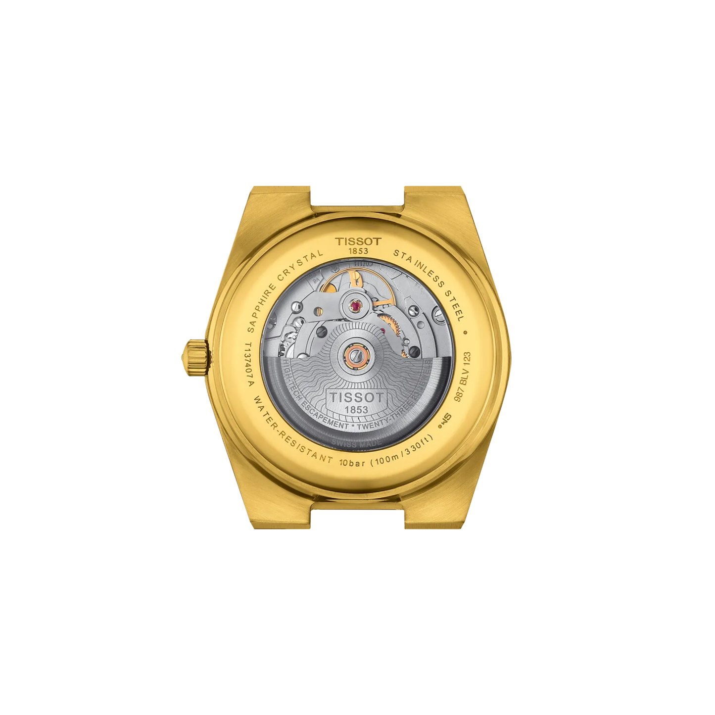 Tissot 80 PRX Gold PVD Sapphire Crystal Automatic Watch 40mm