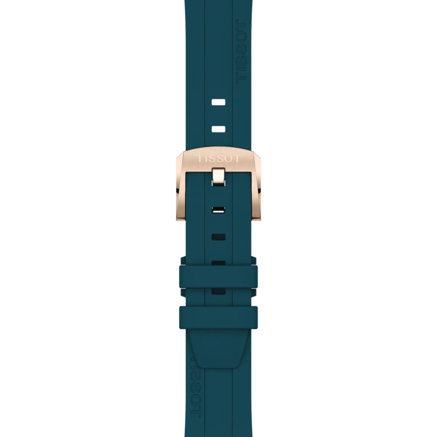 Tissot Seastar 1000 Chronograph Gold PVD Frame Sapphire Crystal Turquoise Dial 38mm