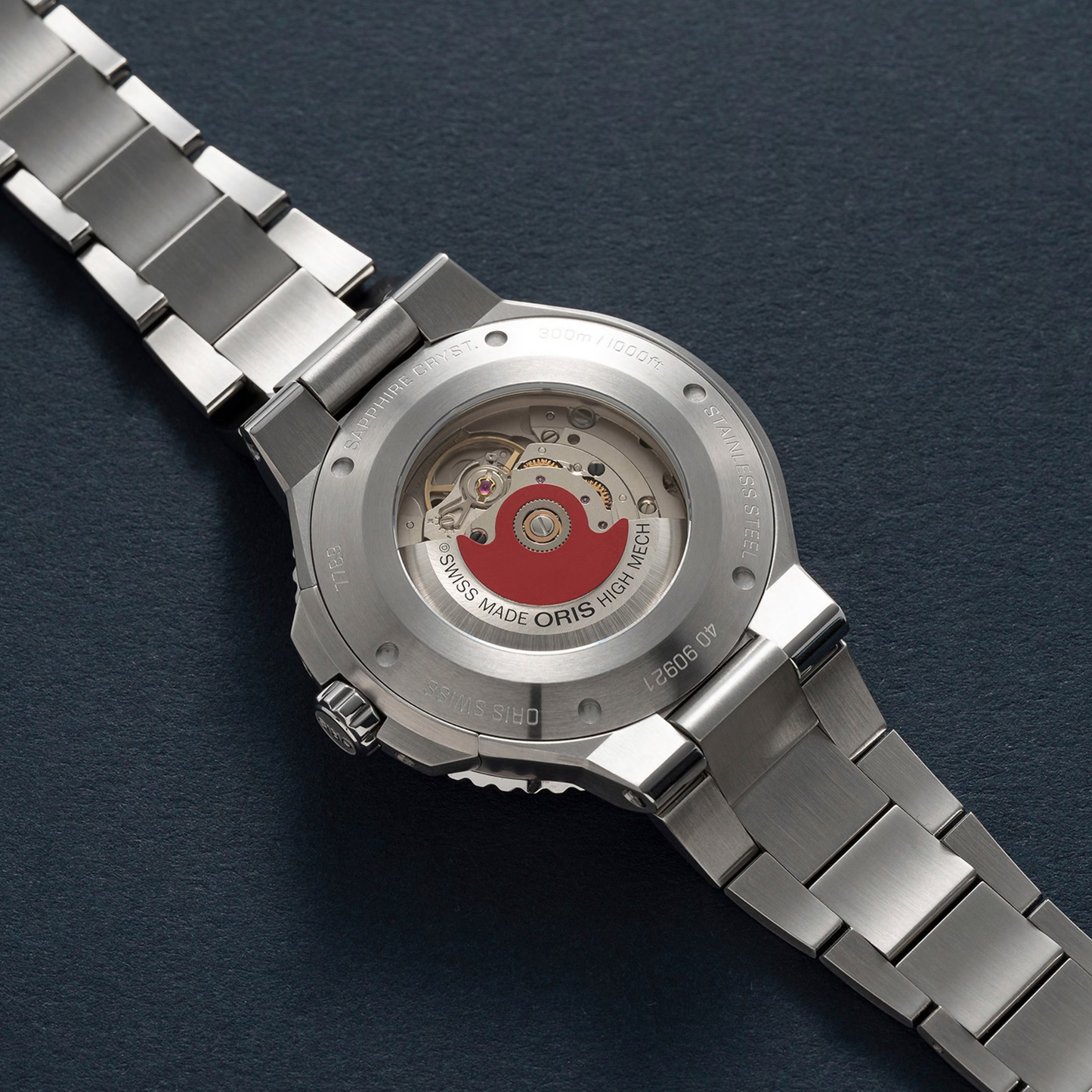 Oris Aquis Date Calibre 400 Stainless Steel Blue Dial Automatic Watch 43.5mm