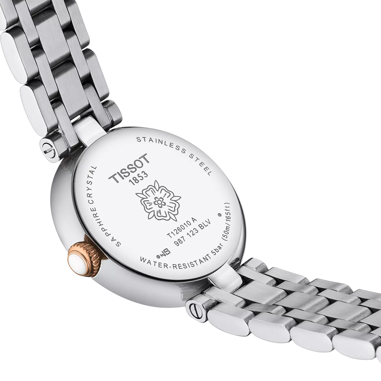 Tissot Bellissima PVD Two Tone Stainless Steel 26mm Watch