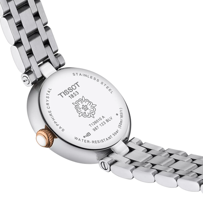 Tissot Bellissima PVD Two Tone Stainless Steel 26mm Watch