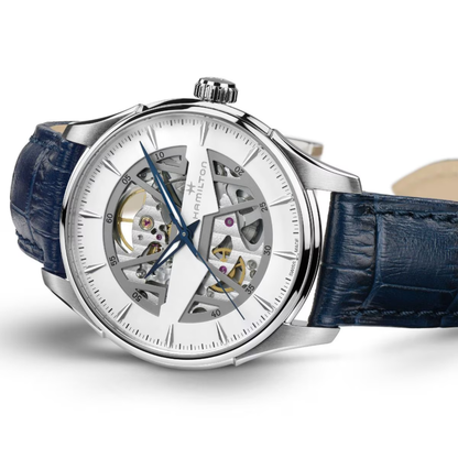 Hamilton Jazzmaster Skeleton White Dial Automatic Watch 40 mm