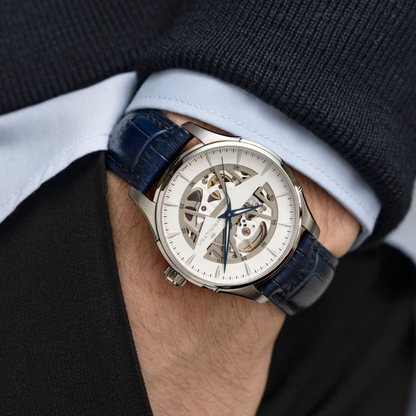 Hamilton Jazzmaster Skeleton White Dial Automatic Watch 40 mm